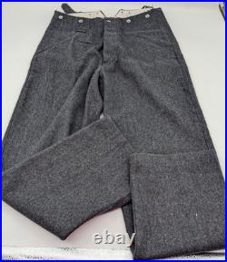 HESSEN ANTIQUE WWll LW M40 Blue Wool luftwaffe trouser