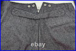 HESSEN ANTIQUE WWll LW M40 Blue Wool luftwaffe trouser