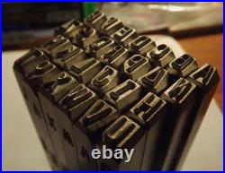 Harley VIN letters Set 7/32 stamps punches