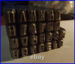 Harley VIN letters Set 7/32 stamps punches
