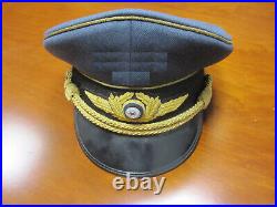 High End Replica German Luftwaffe General's Visor Cap Hat Holters WWII