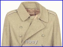 High Quality WW2 German M40 Wool Greatcoat Repro Army Trench Coat Skin