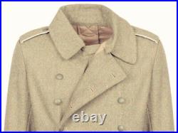 High Quality WW2 German M40 Wool Greatcoat Repro Army Trench great Coat Skin