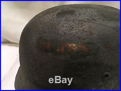 High Quality WWll M1935 German SS Helmet with Loose Liner & Chinstrap WW2