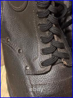Immediate Post WWII Early East German Army DDR Hobnail Low Boots Dead Stock