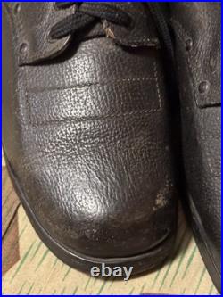 Immediate Post WWII Early East German Army DDR Hobnail Low Boots Dead Stock