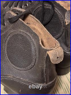 Immediate Post WWII Early East German Army DDR Hobnail Low Boots Dead Stock