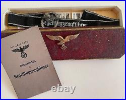 Insignia Luftwaffe and cuff title
