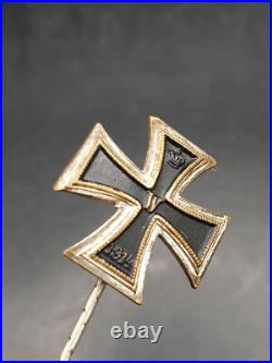 Iron Cross 1. Grade Domed with Miniature Needle Maker Great Set