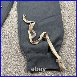 Italian M41 EM Trousers Gray Wool Reproduction Size Medium New Without Tags Nice Italian M41 EM Trousers Gray Wool Reproduction Size Medium New Without Tags Nice