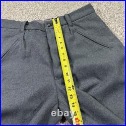 Italian M41 EM Trousers Gray Wool Reproduction Size Medium New Without Tags Nice