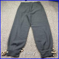 Italian M41 EM Trousers Gray Wool Reproduction Size Medium New Without Tags Nice Italian M41 EM Trousers Gray Wool Reproduction Size Medium New Without Tags Nice