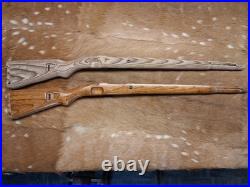 K98 Mauser Stock, Brown Laminate