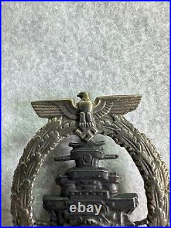 Kriegsmarine High Seas Fleet Badge Authentic (Rare)