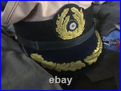 Kriegsmarine visor cap (Tropical tan cover)