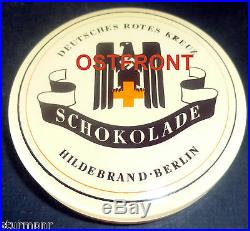 LAST IN STOCK Repro German WW2 DRK Red Cross Chocolate Ration Tin