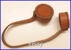 Leather lens cap cover 4 German ZF39 ZF-39 sniper scope