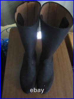 Lederarsenal Repro WW2 German Marching Boots SZ. 11 / 4E Width