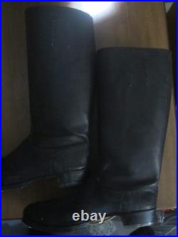 Lederarsenal Repro WW2 German Marching Boots SZ. 11 / 4E Width