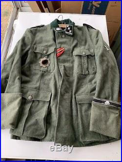 Lost Battalions Officers Tunic Ww2 German Jacket Reenactor