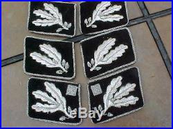 Lot Of 12 Wwii German Rank Insignia Tabs Patches