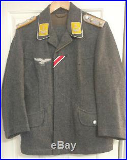 Luftwaffe Officer Field Flegerblusen with Trousers and Dress shirt Medium