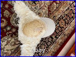 Luftwaffe winter cap M43 type Russian front sheepskin enlisted eagle and cockade