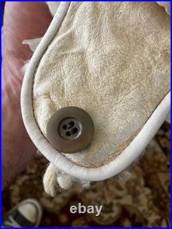 Luftwaffe winter cap M43 type Russian front sheepskin enlisted eagle and cockade