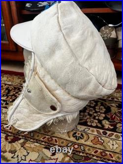 Luftwaffe winter cap M43 type Russian front sheepskin enlisted eagle and cockade
