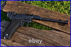 Luger Parabellum German Lange Pistole 08 WWII Artillery Denix Replica
