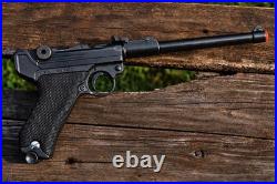 Luger Parabellum German Lange Pistole 08 WWII Artillery Denix Replica