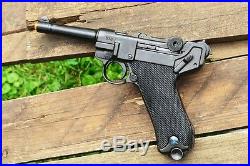 Luger Parabellum P08 Pistol WWI WWII German Non-Firing Denix Replica
