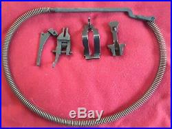 M1 Garand set of internal parts, SA op rod catch and pin, SA follower rod