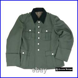 M35 Officer Field-grey Gabardine Jacket Size 40 (Medium)