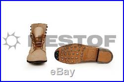 M37 Ankle Boots Schnurschuhe Replica Natural Leather Original Nails Eu41 Us7