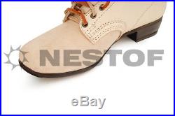 M37 Ankle Boots Schnurschuhe Replica Natural Leather Original Nails Eu42 Us8