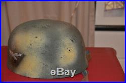 M38 Paratroop Reproduction Helmet-normandy Camo