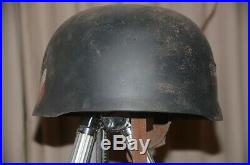 M38 Paratrooper Helmet Lufwaffe Grey FALSHIMGJAGER PARATROOPER