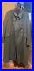 MENS L/XL WW2 or Post German Military Grey Green Wool Greatcoat Army Trench Coat
