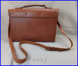 MILITARY WW2 VINTAGE UNIVERSAL LARGE GENUINE StitcheLEATHER MEDICAL SHOULDER BAG MILITARY WW2 VINTAGE UNIVERSAL LARGE GENUINE StitcheLEATHER MEDICAL SHOULDER BAG