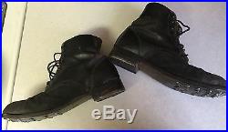Man The Line German WWII Low Boots. Size 11