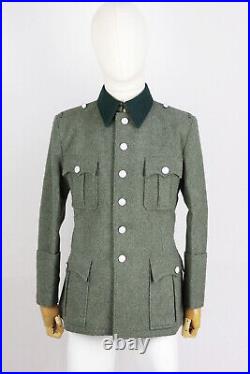 Men's German Ww2 M36 Officer Wool Outdoors Field Jacket Breeches Suit L
