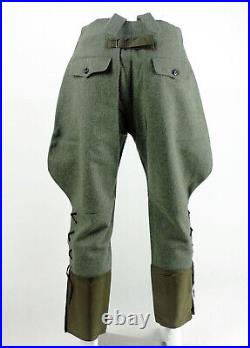 Men's German Ww2 M36 Officer Wool Outdoors Field Jacket Breeches Suit XXL