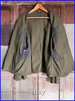 Mens WWII German Wehrmacht M40 Tropical Tunic DAK Rare Militaria Jacket
