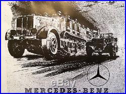 Mercedes-Benz WW2 Propaganda Poster