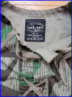 Mil-Tec German Splinter Camo Smock Anorak Size III Never Used FREE SHIPPING