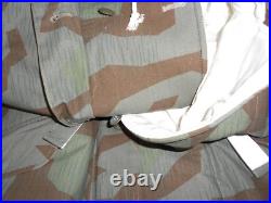 Mil-Tec German Splinter Pattern White Reversible Heavy Winter Parka Large NEW