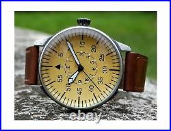 Mil-Tec Luftwaffe Me109 Aviator Vintage German WW2 Flieger Pilot Mens Watch