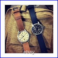 Mil-Tec Luftwaffe Me109 Aviator Vintage German WW2 Flieger Pilot Mens Watch