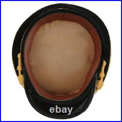 Mil-Tec WW2 German Army Elite Officer Peaked Generals Visor Cap Gold Piping